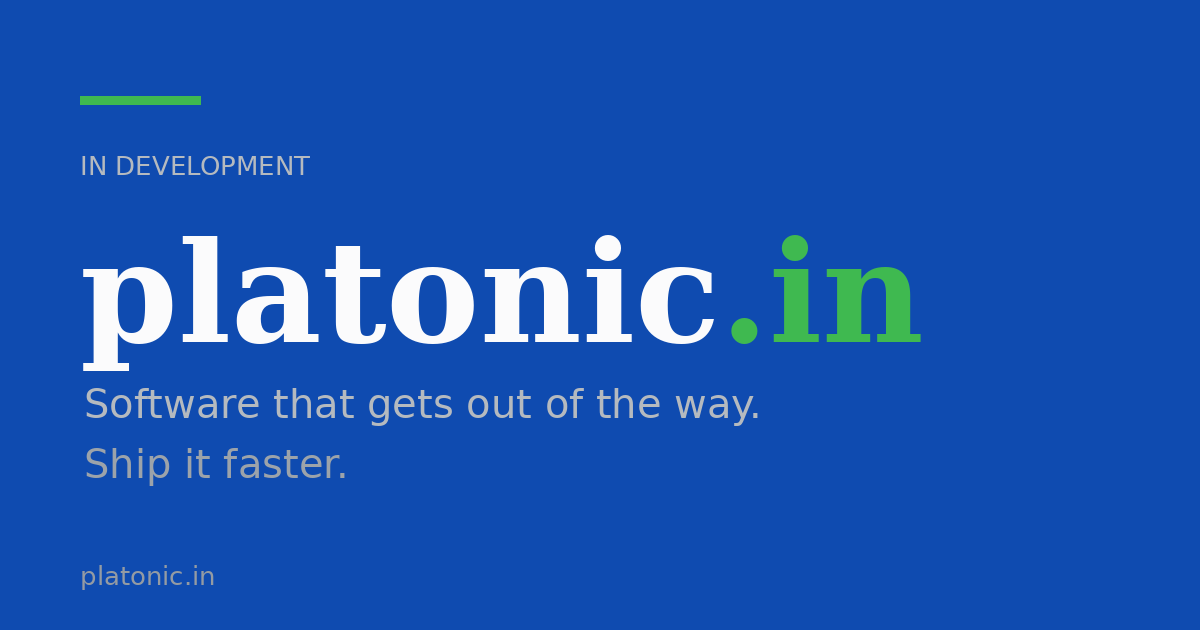 Link preview image for platonic.in